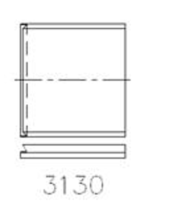 Attēls no Plāksne, galda caurzāģēšanas komplektam 255*240*30mm