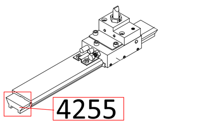 Attēls no "Bezdelīgu astu" bloks 398*50*20 priekš džointnera 0001LJ taisnajiem nažiem