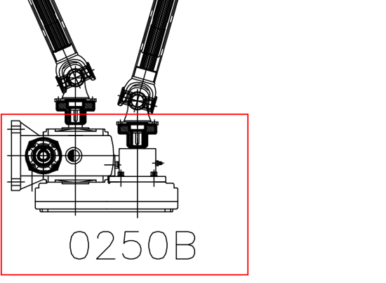 Picture of Reduktors (type:70-2D ratio 1:10)