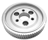 Picture of 12897S D140mm*W25mm*d35mm (3 screws, 6 holes) Steel roller, streight teeth 