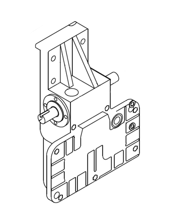 Picture of 0014B Gearbox (type:55-2T, ratio 1:30)