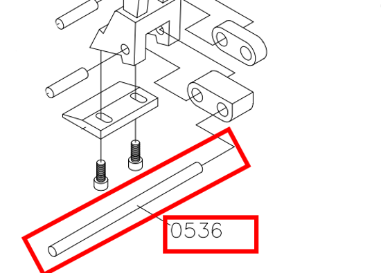 Picture of 0536 Shaft d16*194