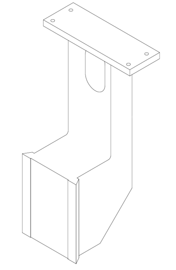 Picture of 0794 Column fixed bracket 764*289*405
